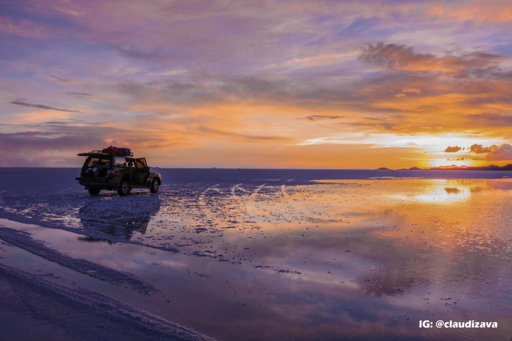 una foto del salar de Uyuni